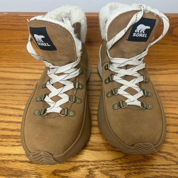 Sorel Out N About Women Size 7.5 NL4434-224 Brown Boot Hiking - Picture 6 of 8
